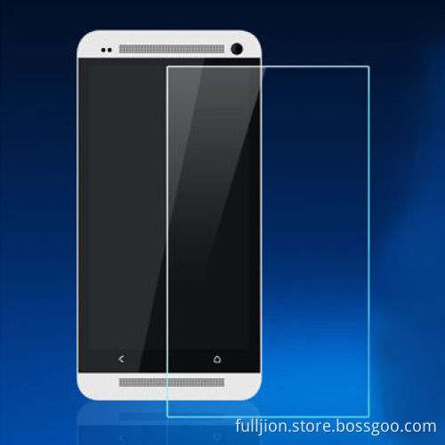 Super anti crack 0.2mm 0.33mm tempered-glass screen protector for HTC ONE M7